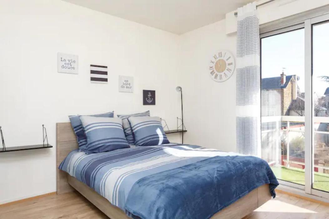 Appartement Cozy : 10/15 Min Des Champs Elysee Sartrouville Eksteriør billede